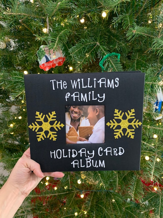 Holiday Photo Album, Photo Christmas Album, Custom Photo Album