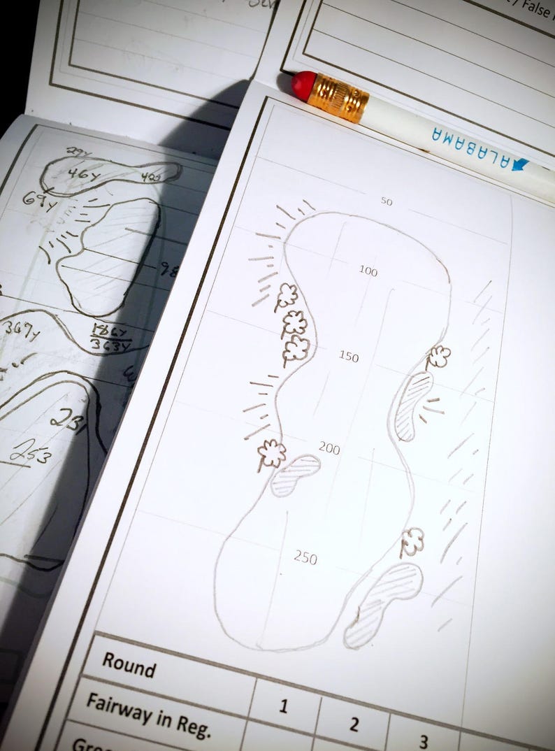 Go to Caddie My Caddie Pro Yardage Book 10 Pack Etsy