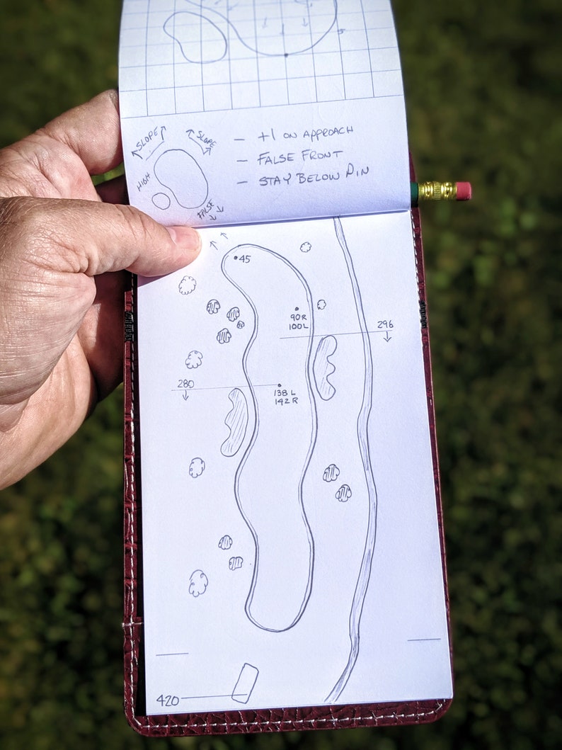 Go to Caddie My Caddie Tour Yardage Book 10 Pack Etsy Canada