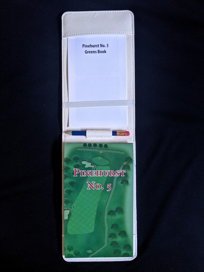 Pebble Beach 3D Tournament Yardage Books Etsy