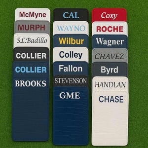 Personalized Golf Yardage Book Holder