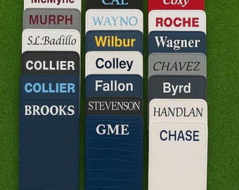 Personalized Golf Yardage Book Holder