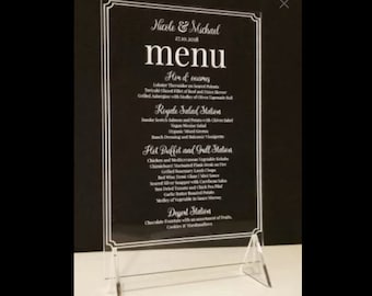 Custom Award Plaque | Acrylic Plaque Award | Wedding Sign