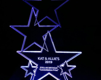 LED Acrylic Trophy | Custom LED Award | Custom LED Plaque Award | Custom Award Plaque | Corporate Award