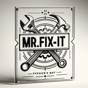 Father&#39;s Day Custom Plaque | Engraved Award | Engraved Acrylic Plaque