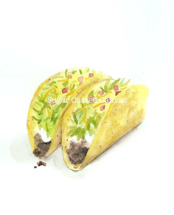 Farmhouse Decor 8x10 Funny Taco Print Taco Tuesday Taco Gift Taco Quote As For Me and My House We Will Serve Tacos Taco Printable