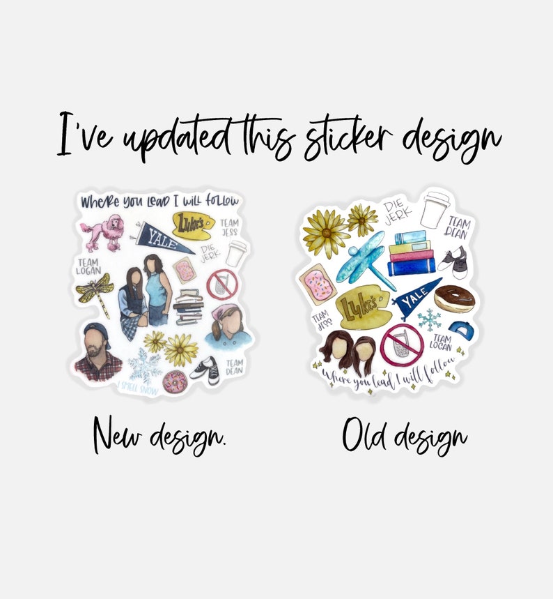 tv show sticker lorelai and rory gilmore girls sticker gilmore girls fan art decals skins electronics accessories lifepharmafze com