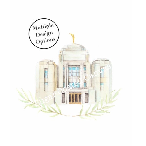 Rexburg Lds Temple Print - Etsy