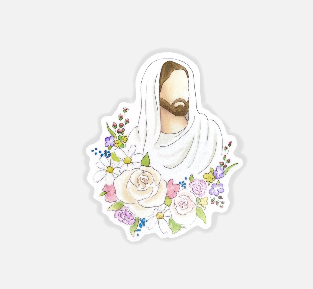 Jesus Christ Sticker, Bible Sticker, Journal Sticker, Christian Decal ...