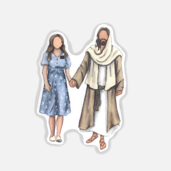 Sister Missionary Vinyl Sticker | Missionary gift | Journal Sticker | Called to Serve