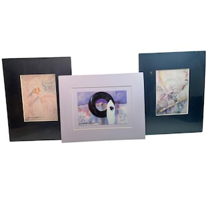 3 Signed Connie Seabourn Ragan Native American Art Prints Hope Passing Visions