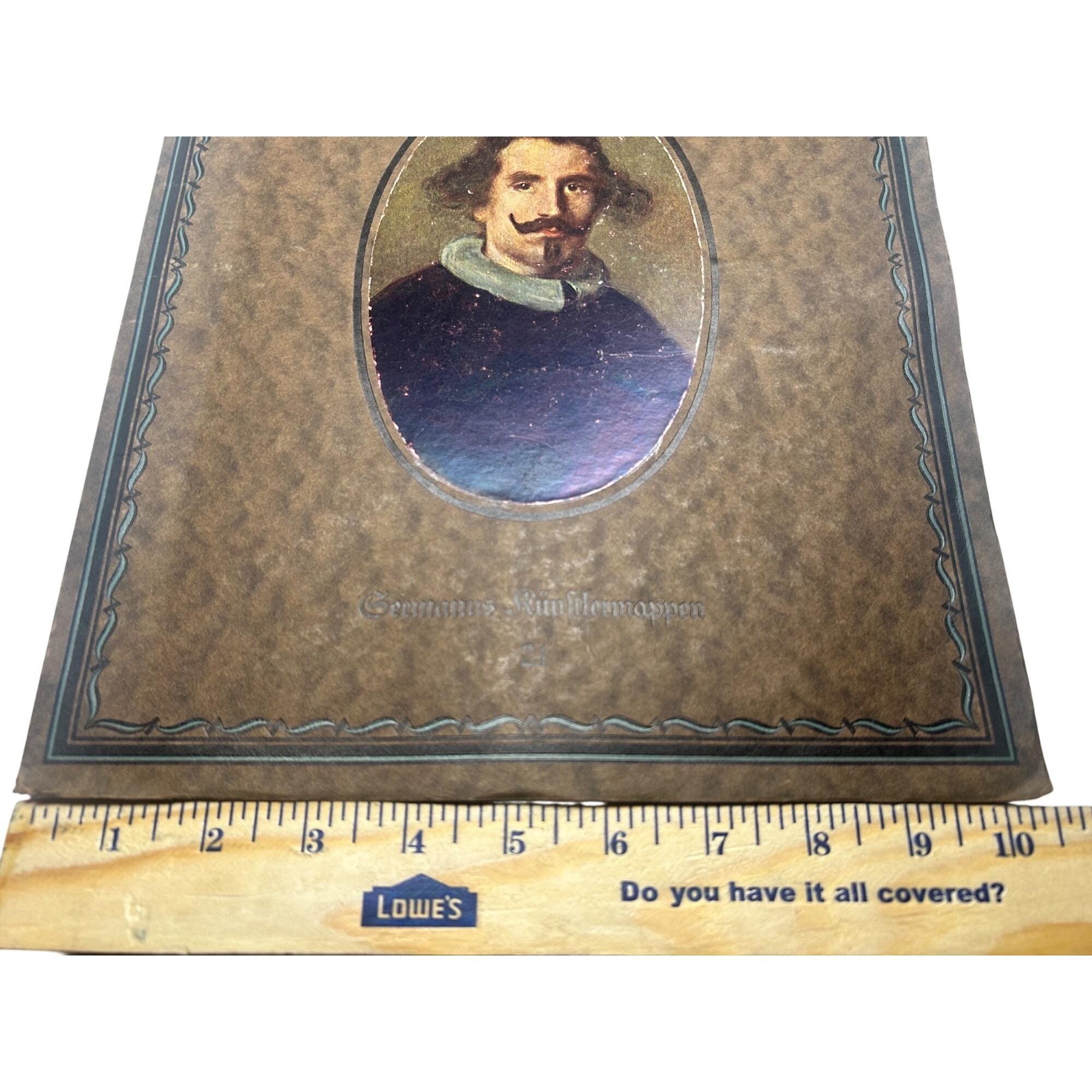 Antique Diego Velázquez Art Portfolio Color Prints Seemanns