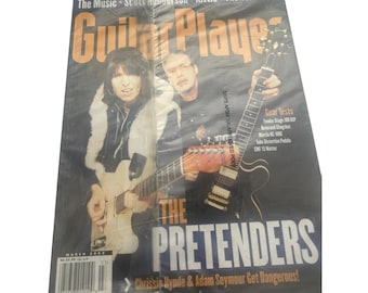 Guitar Player Magazine March 2003 Chrissie Hynde & Adam Seymour Sealed