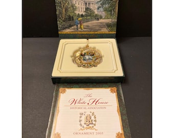 The White House Historical Association Christmas Ornament Pres. Garfield 2005