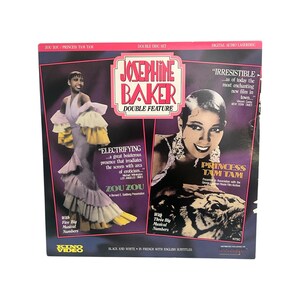 Josephine Baker Double Feature LaserDisc: Zou Zou (1991) (Tam Tam)