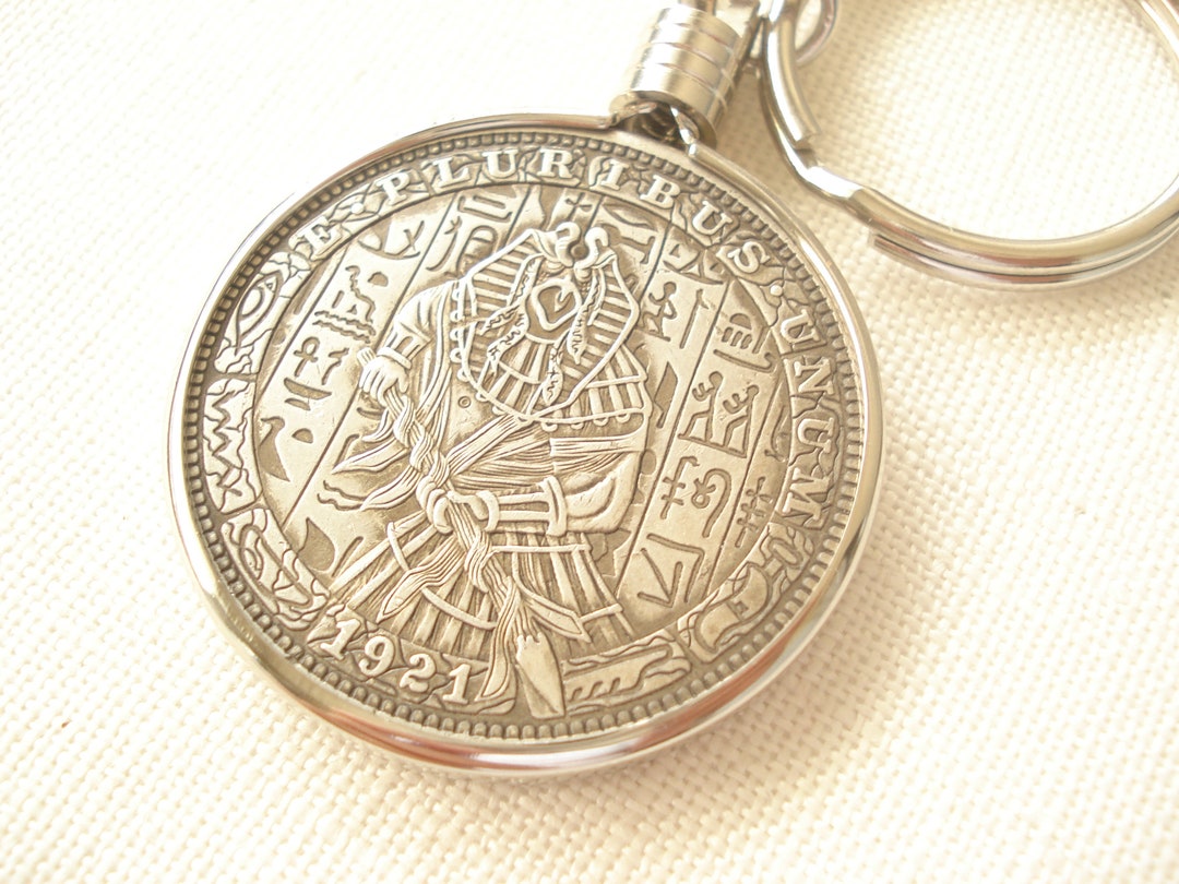 Morgott Keychain Morgan Dollar Key Chain, His and Hers, Wedding Gift, Groomsmen Gift ...