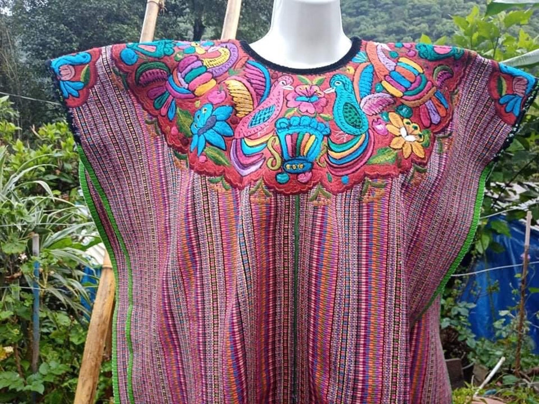 Vintage Mayan Guatemalan Zunil Huipil Handmade Hand Woven - Etsy