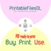 Recipe Binder PRINTABLE Recipe Cards Recipe Pages Planner Inserts 