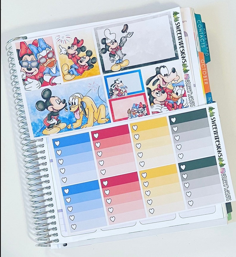 Deluxe Weekly Planner Sticker Kit - Etsy