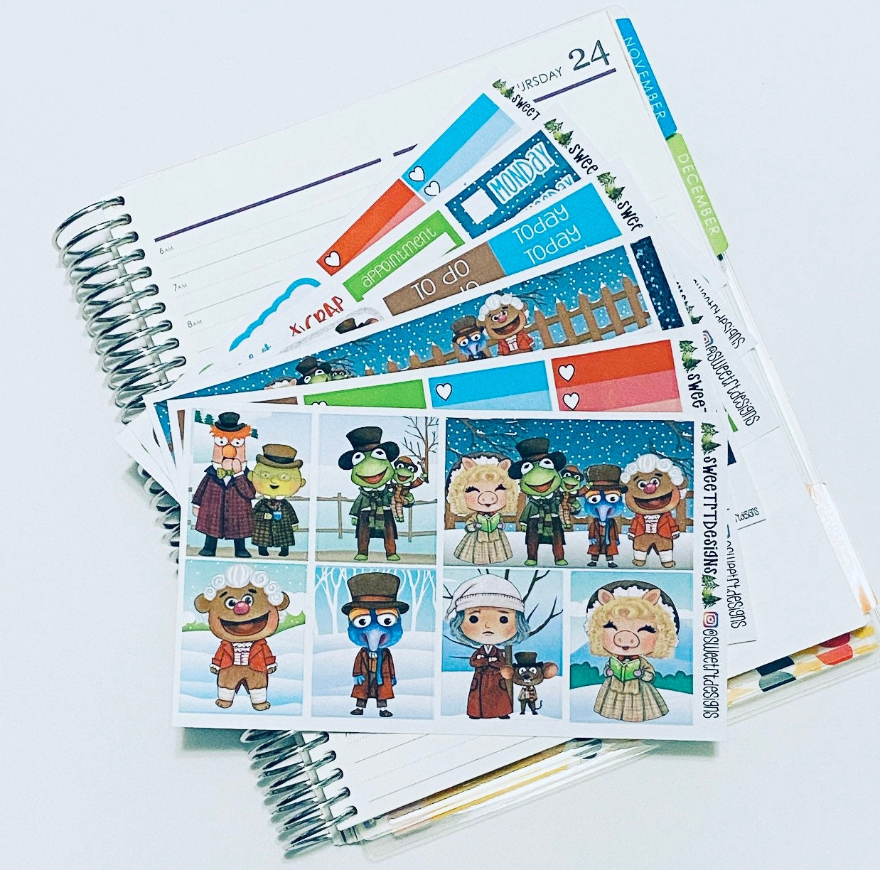 Deluxe Weekly Planner Sticker Kit or Hobonichi - Etsy