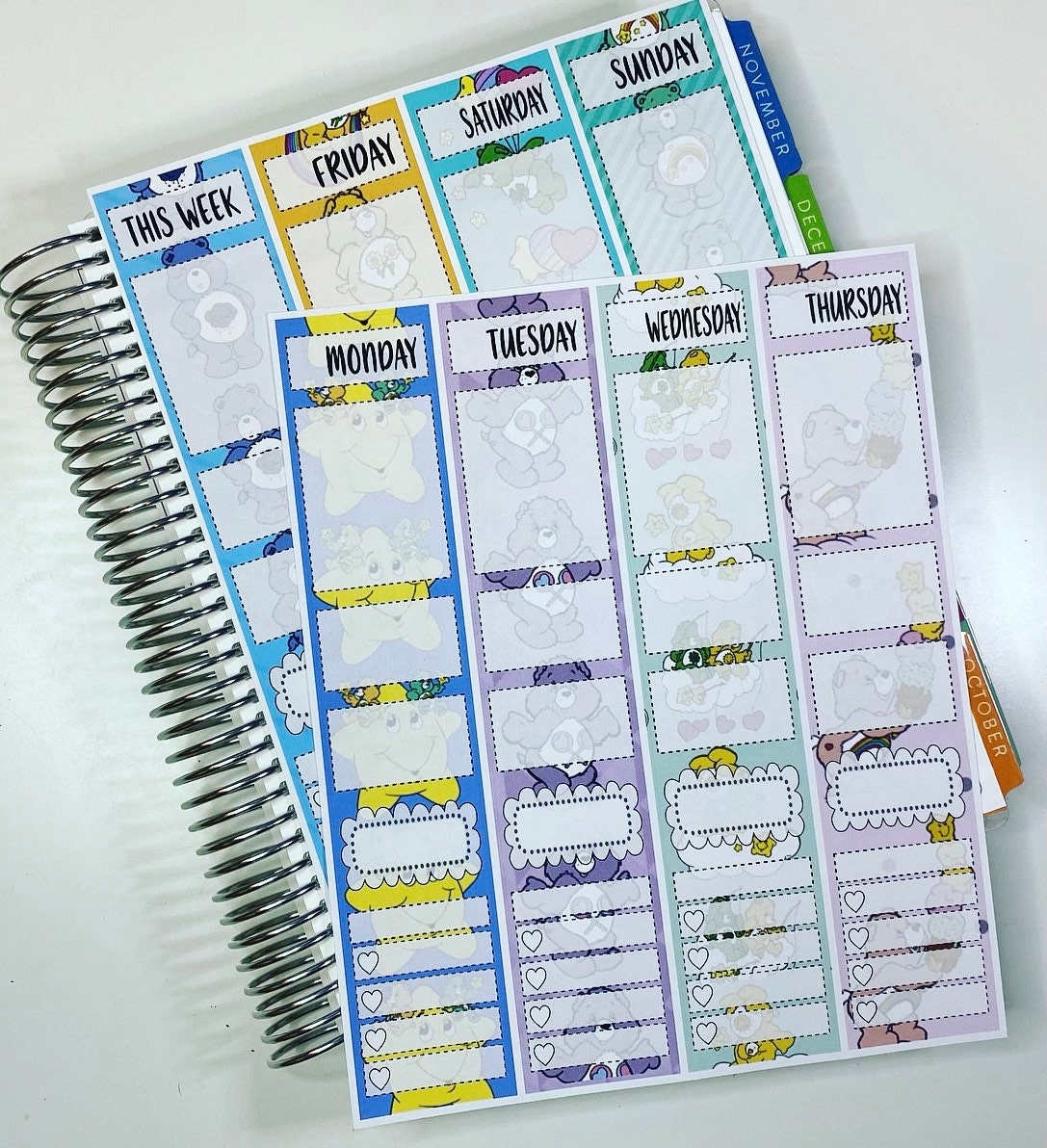 8strip Weekly Sticker Kit - Etsy