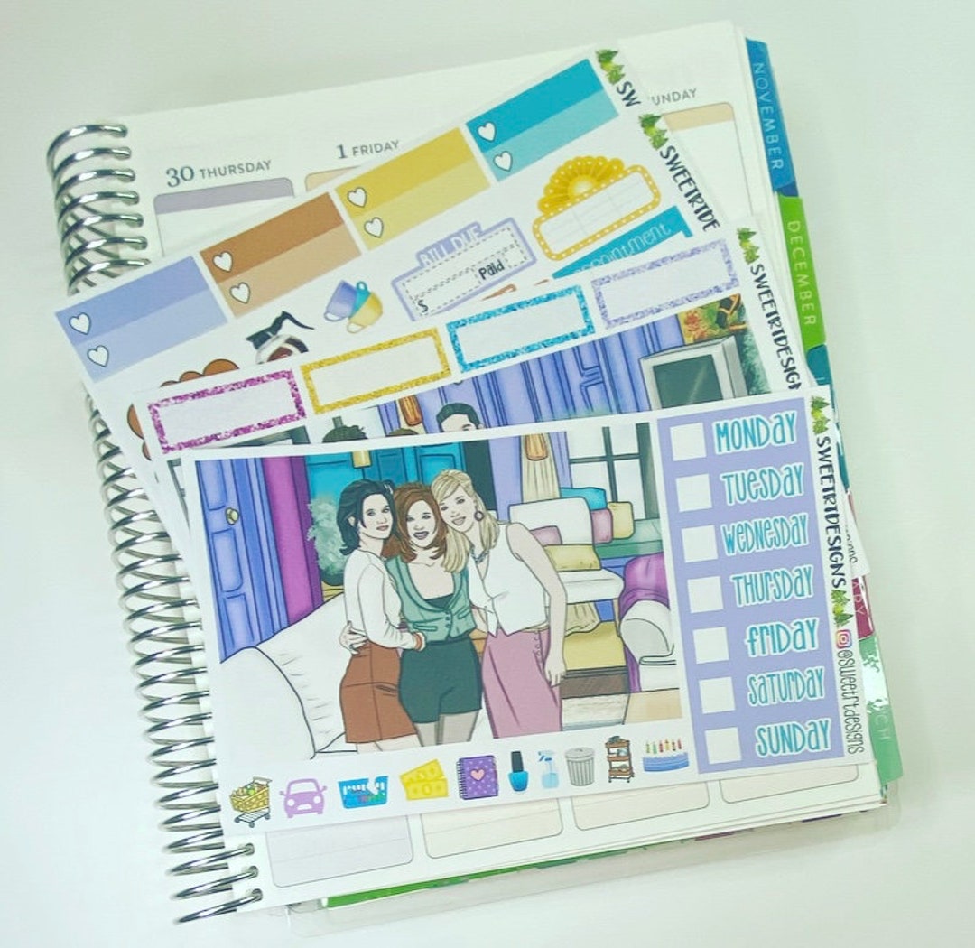 Deluxe 4 Pg Planner Sticker Kit - Etsy