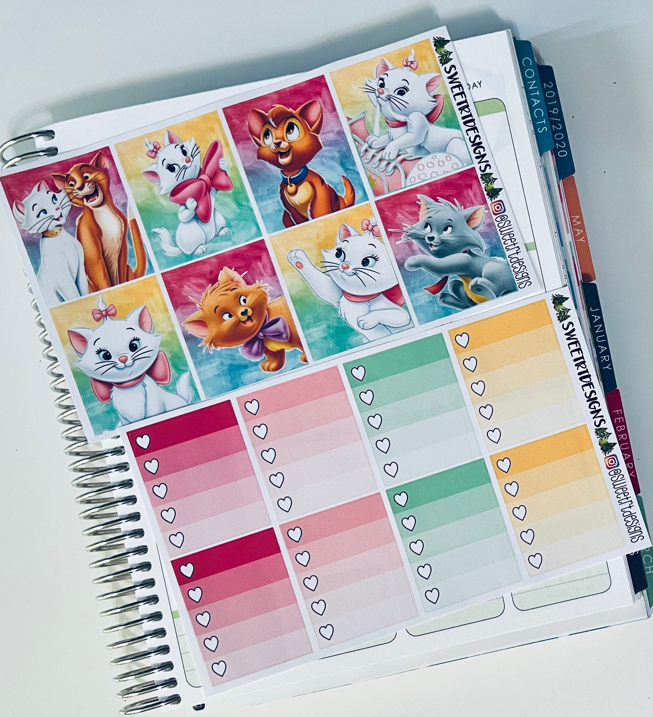 Deluxe Weekly Planner Sticker Kit - Etsy
