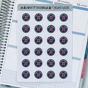 Fast Food Planner Stickers