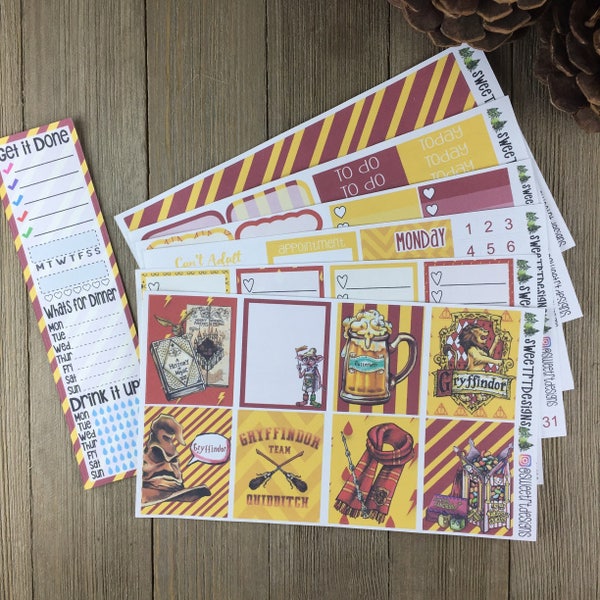 Deluxe Weekly Planner Sticker Kit