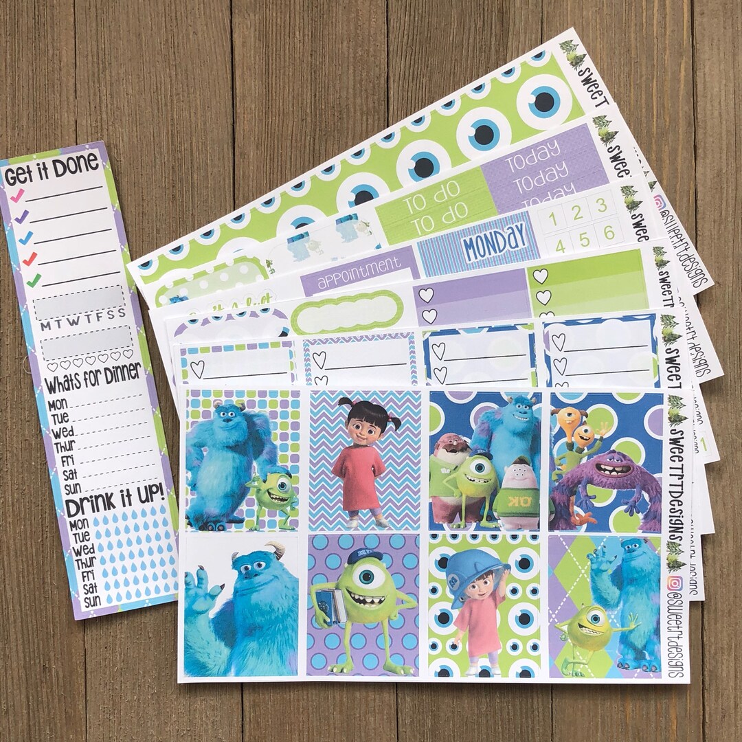 Deluxe Weekly Planner Sticker Kit - Etsy