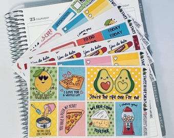 Deluxe 7 Pg Weekly Planner Sticker Kit