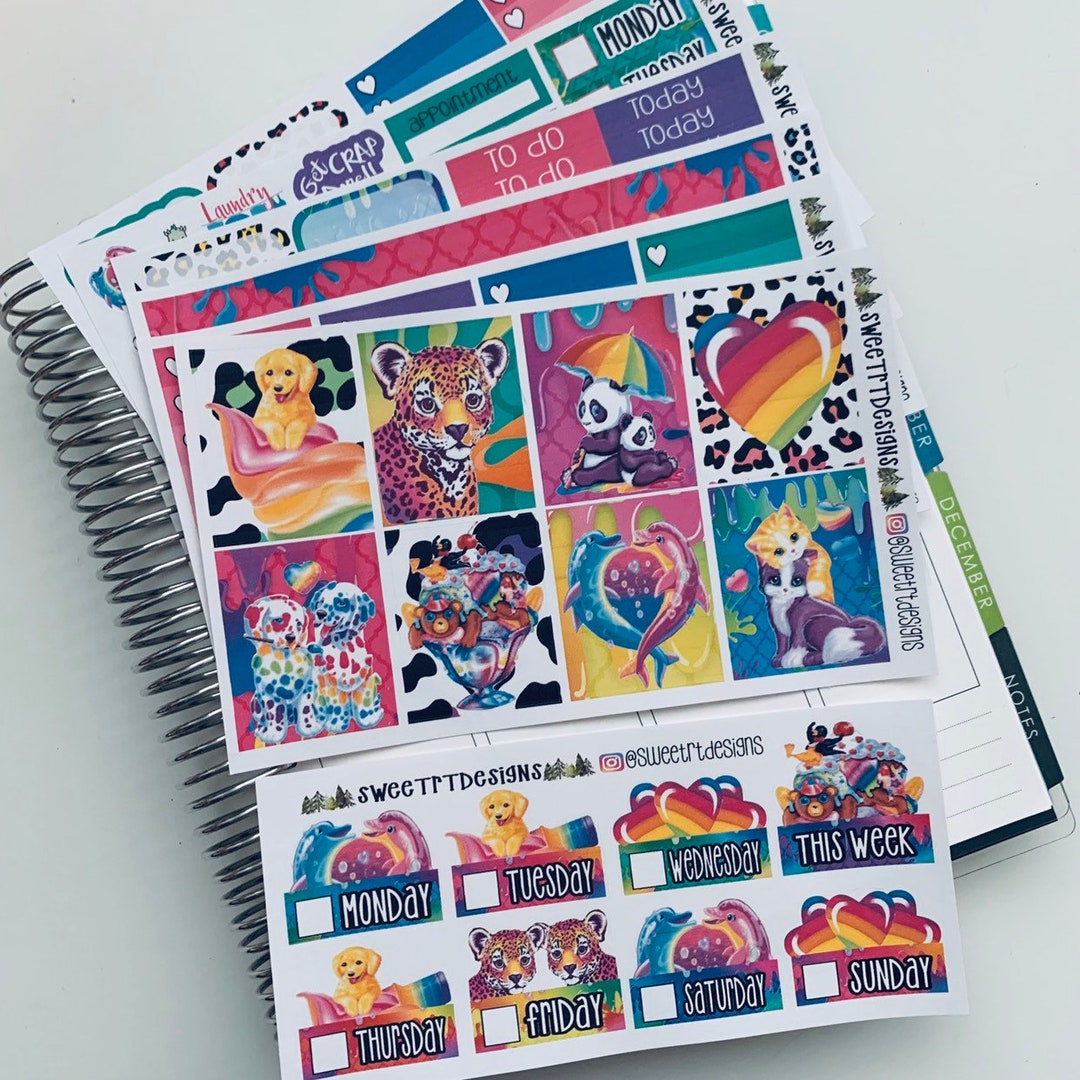Deluxe Weekly Planner Sticker Kit - Etsy