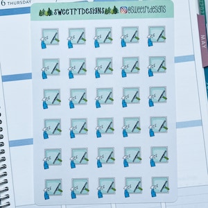 Clean the Windows Planner Stickers