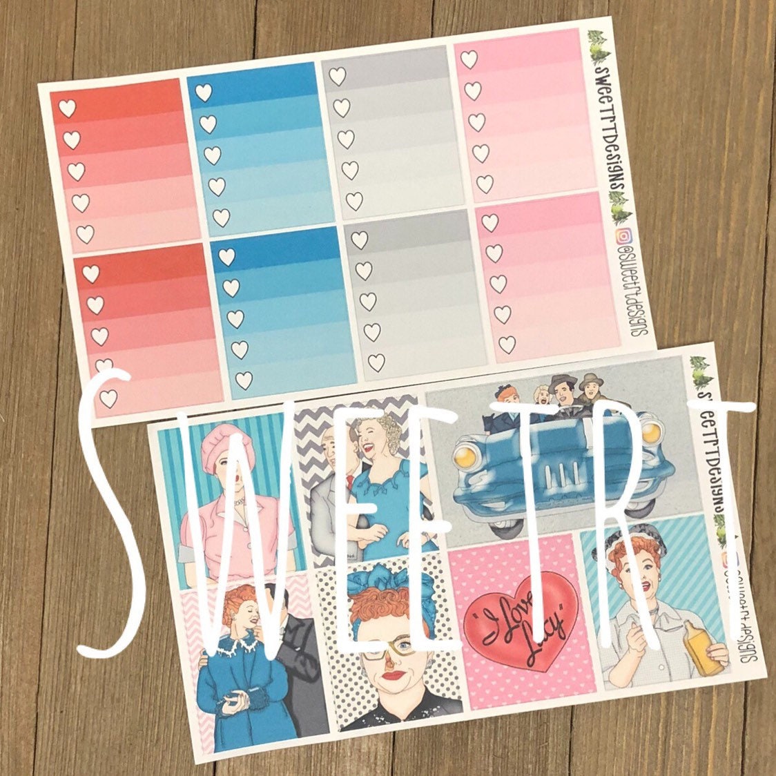 Deluxe EC Weekly Planner Sticker Kit - Etsy