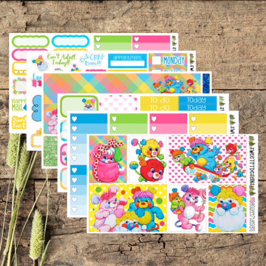 Deluxe Weekly Sticker Kit - Etsy