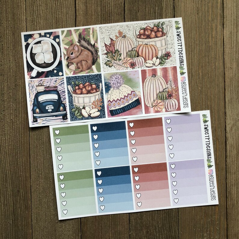 Deluxe EC Weekly Planner Sticker Kit - Etsy
