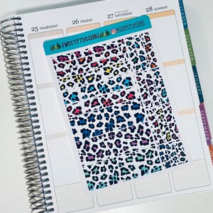 Leopard Washi Strips