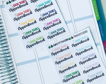Doctors Appointment Planner Stickers