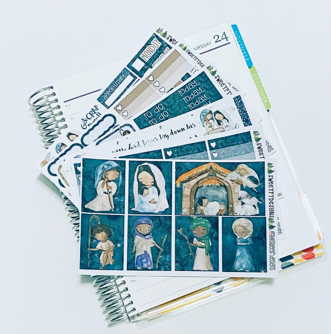 Deluxe Weekly Planner Sticker Kit or Hobonichi - Etsy