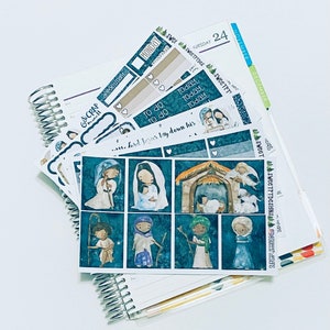 Deluxe Weekly Planner Sticker Kit or Hobonichi