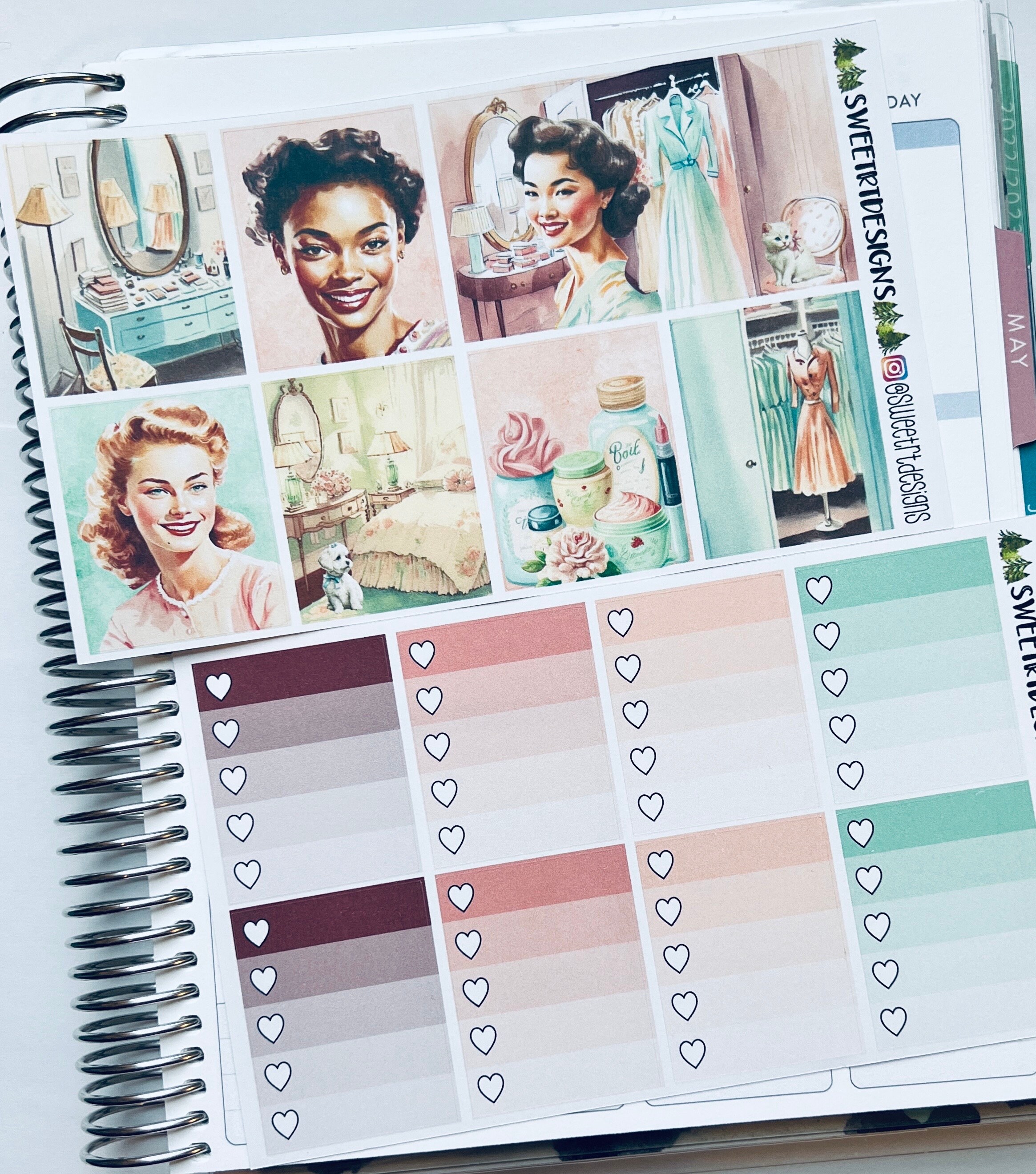 Deluxe Weekly Planner Sticker Kit - Etsy
