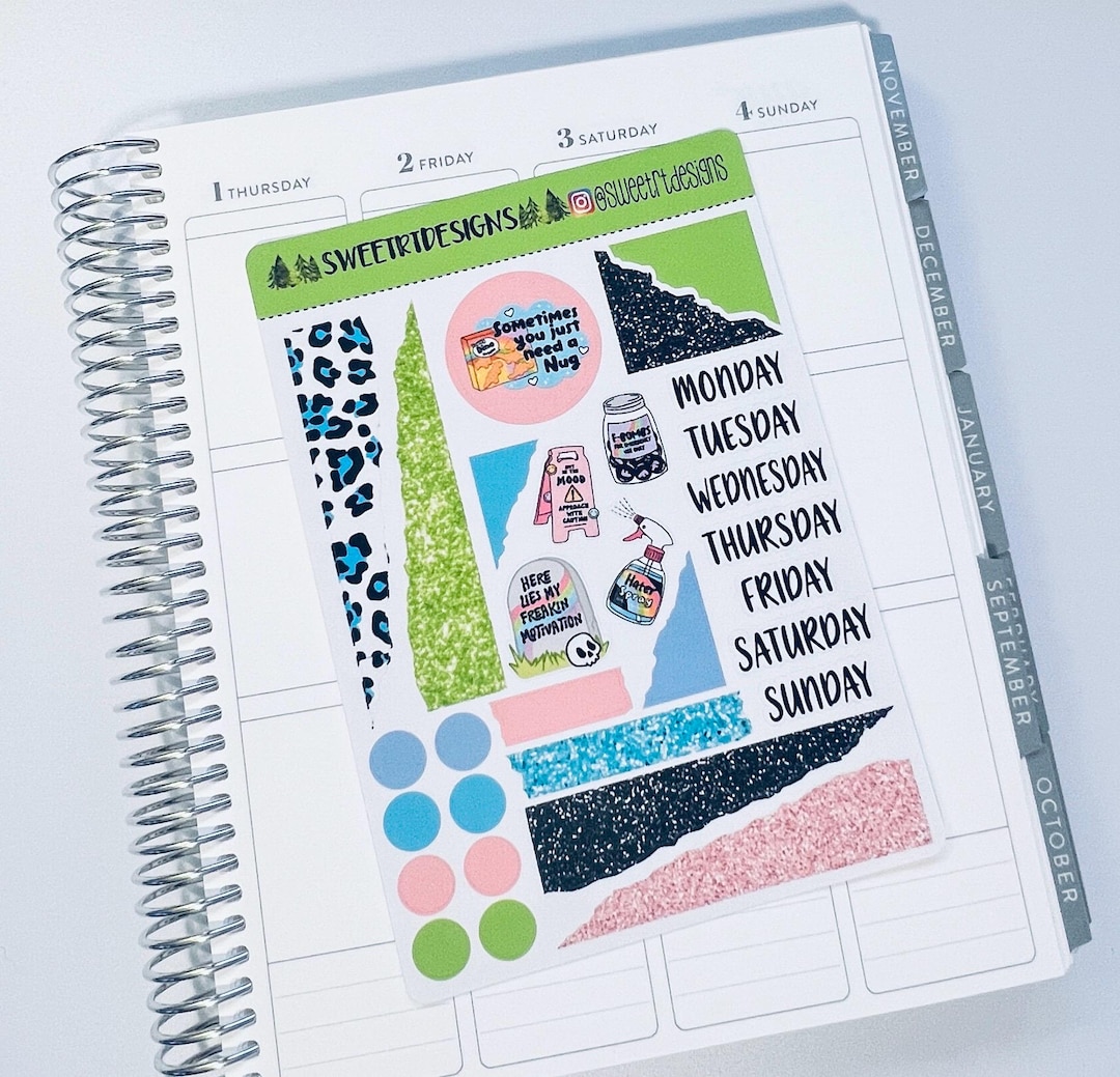 Journal Sticker Kit - Etsy