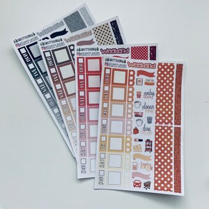 Hobonichi WEEKS Planner Stickers