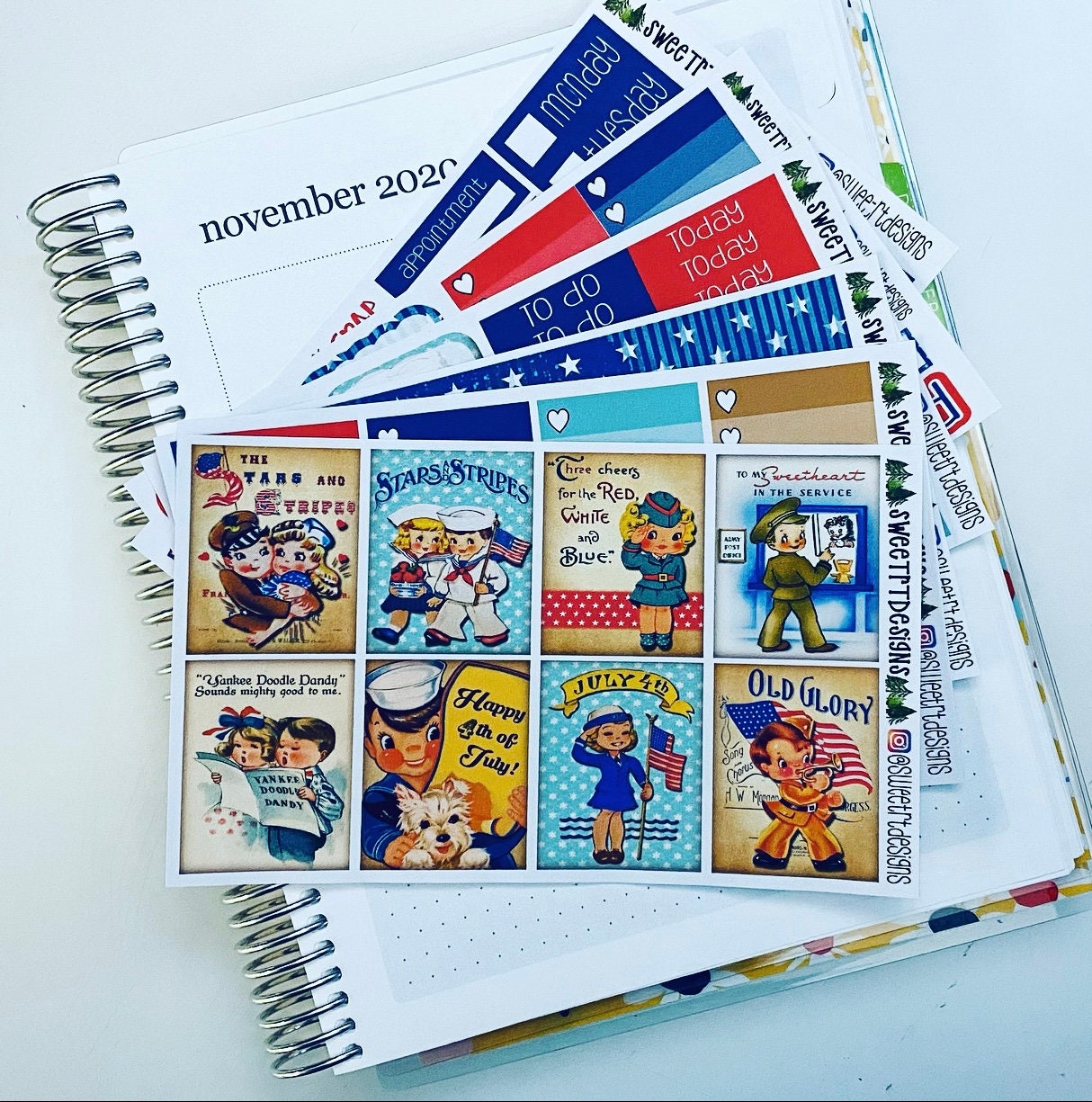 Deluxe Weekly Planner Sticker Kit or Hobonichi Kit - Etsy