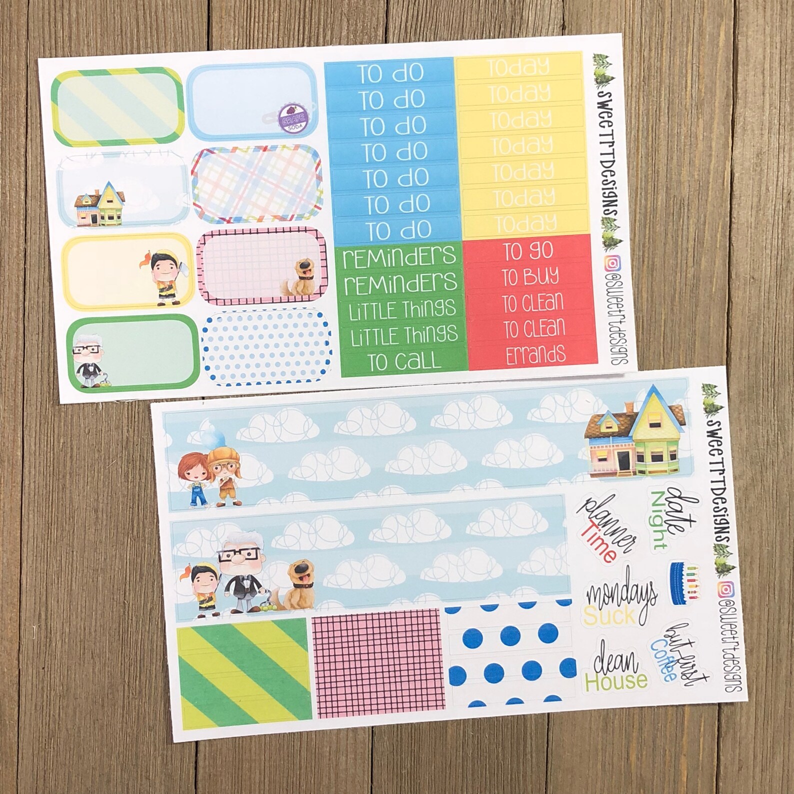 Deluxe Weekly Planner Sticker Kit - Etsy