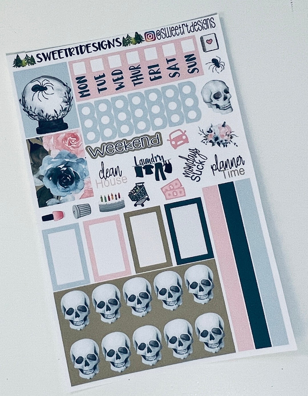 Hobonichi Sticker Kit Etsy
