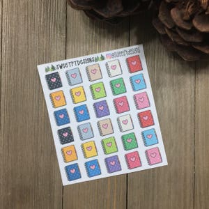 Functional &quot;Spiral Planner&quot; Planner Stickers