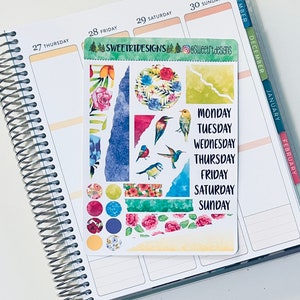 Birdie Journal Sticker Kit
