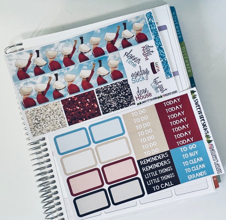 Deluxe Planner Sticker Kit - Etsy