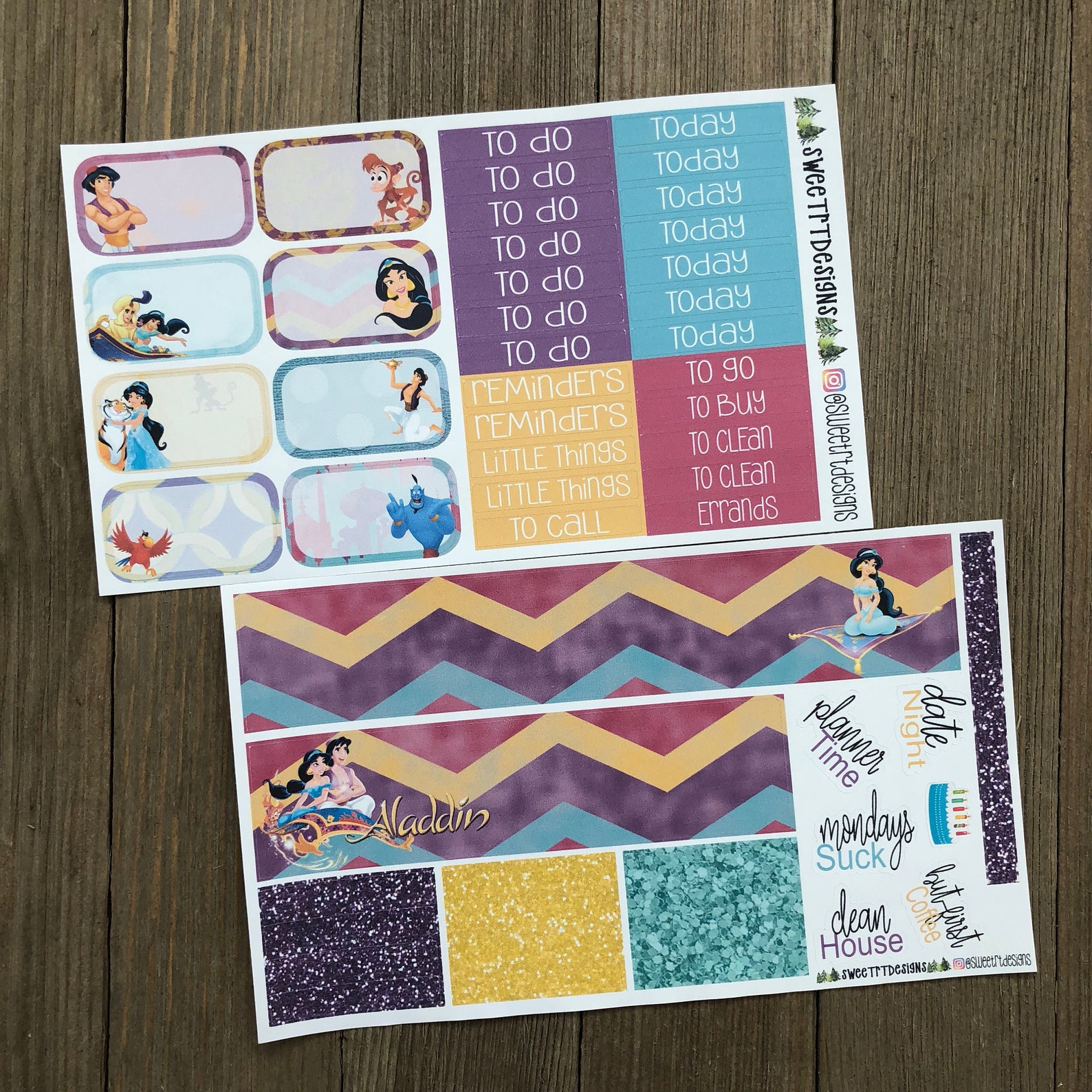 Deluxe Weekly Planner Sticker Kit Etsy
